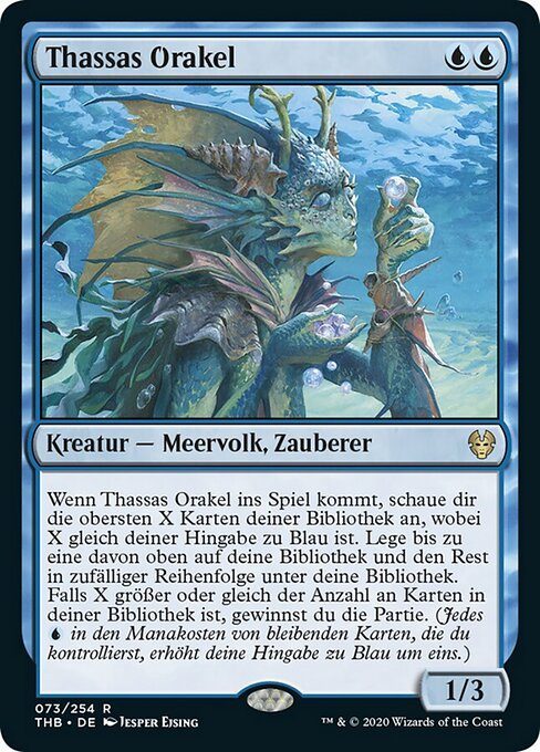 Magic: The Gathering – Sammelkarten-Lot »Meervolk«, 5 Karten – Produktabbildung