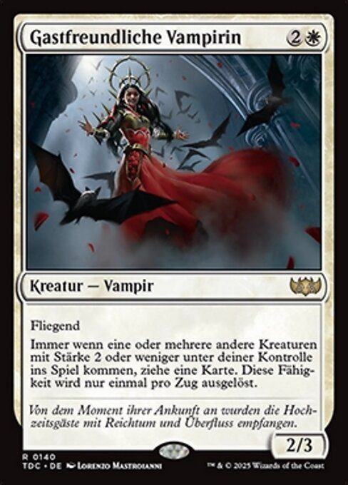 Magic: The Gathering – Sammelkarten-Lot »Vampir«, 5 Karten – Ansicht 3