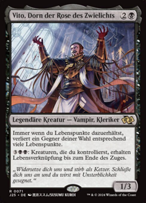 Magic: The Gathering – Sammelkarten-Lot »Vampir«, 5 Karten – Ansicht 4