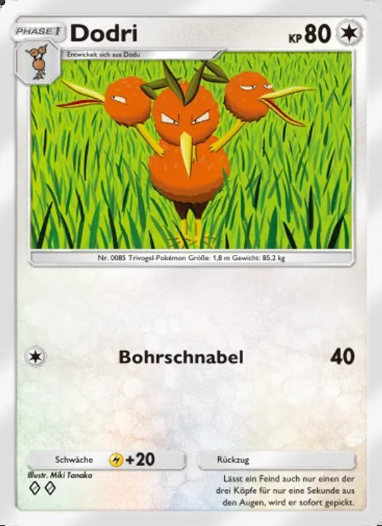 Pokémon – Sammelkarten-Lot »Farblos«, 7 Karten – Ansicht 3