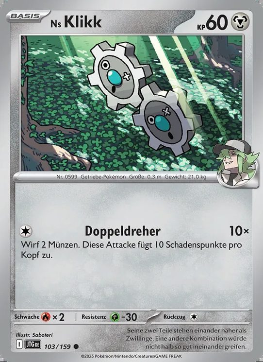 Pokémon – Sammelkarten-Lot »Metall«, 6 Karten – Ansicht 4