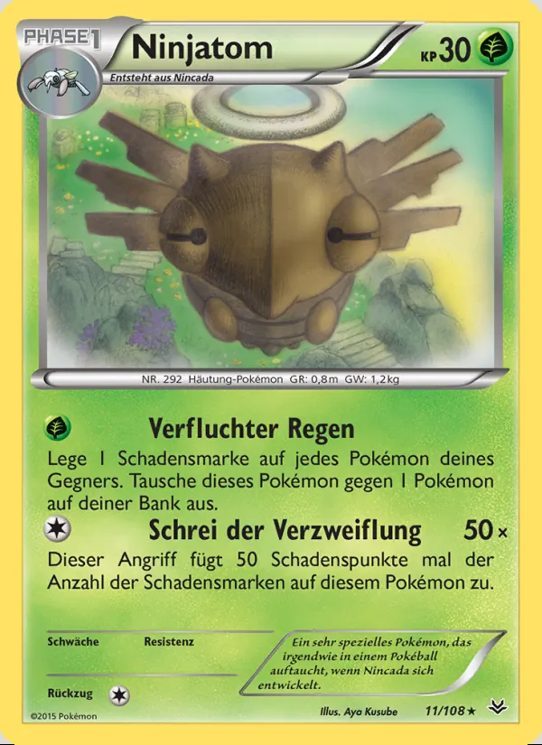 Pokémon – Sammelkarten-Lot »Pflanze«, 14 Karten – Ansicht 4